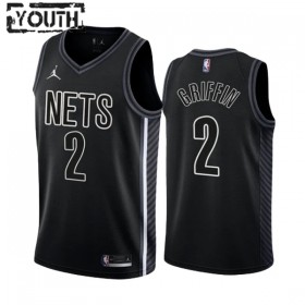 Dres Brooklyn Nets Blake Griffin 2 2022-23 Statement Edition Crno Swingman - Dječji